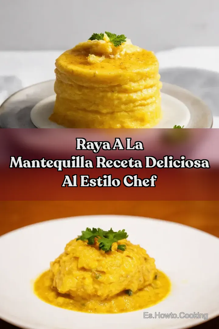 Raya a la Mantequilla Receta Deliciosa al Estilo Chef