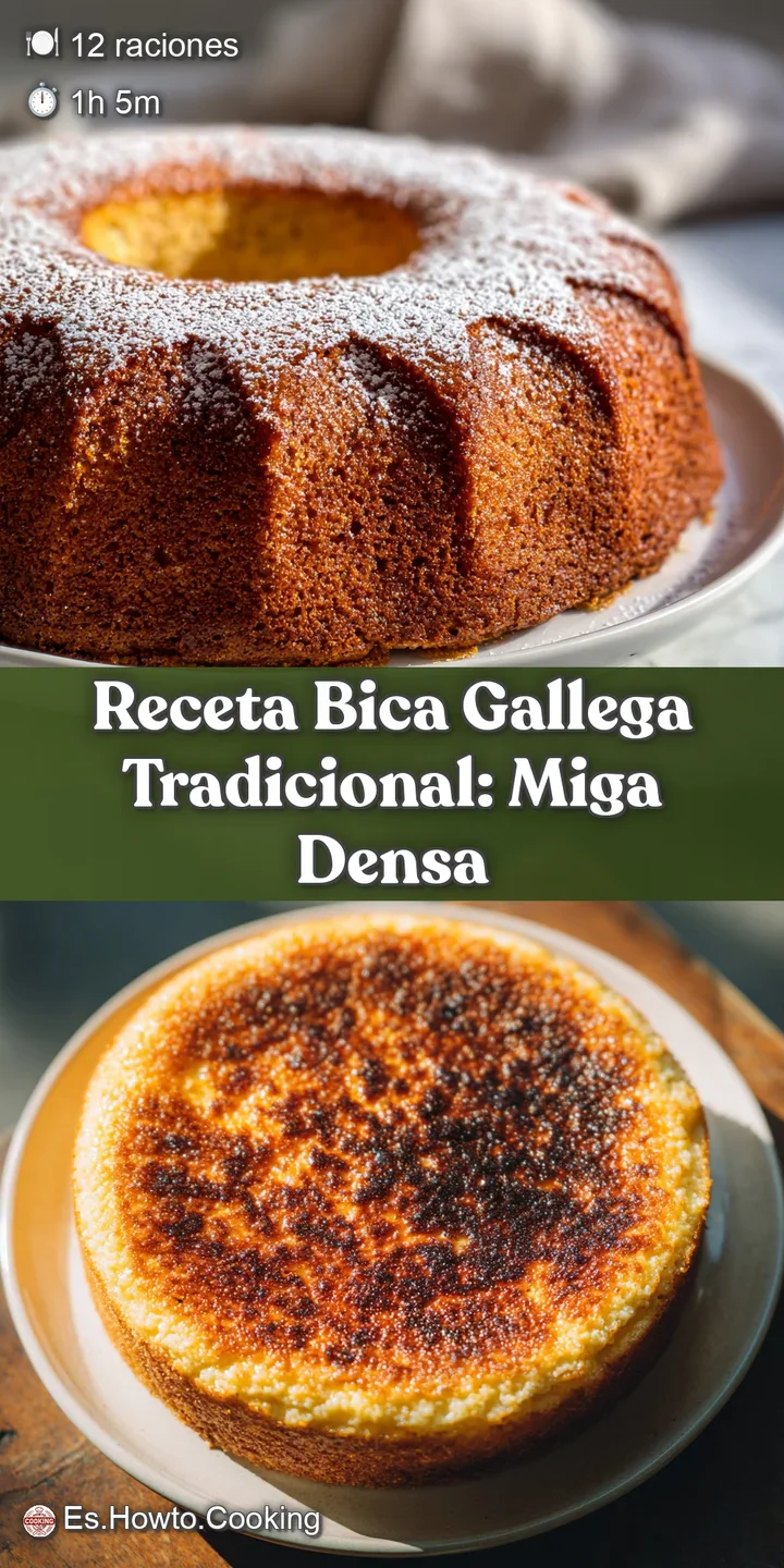 Close-up view of the golden, buttery surface of Bica Gallega. Airy pockets and a light sugar dusting create visual texture.