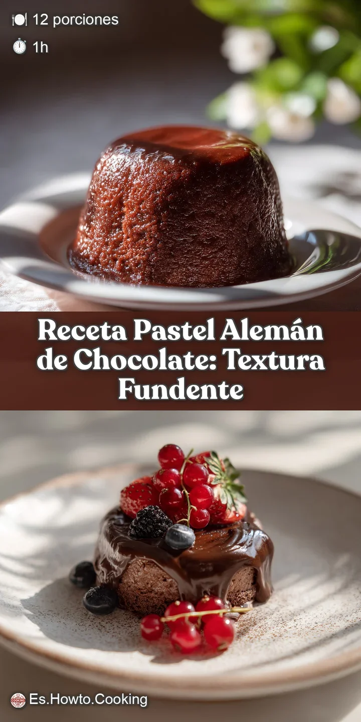 Close-up capturing the deep, dark color and incredibly moist crumb of this decadent German chocolate cake.