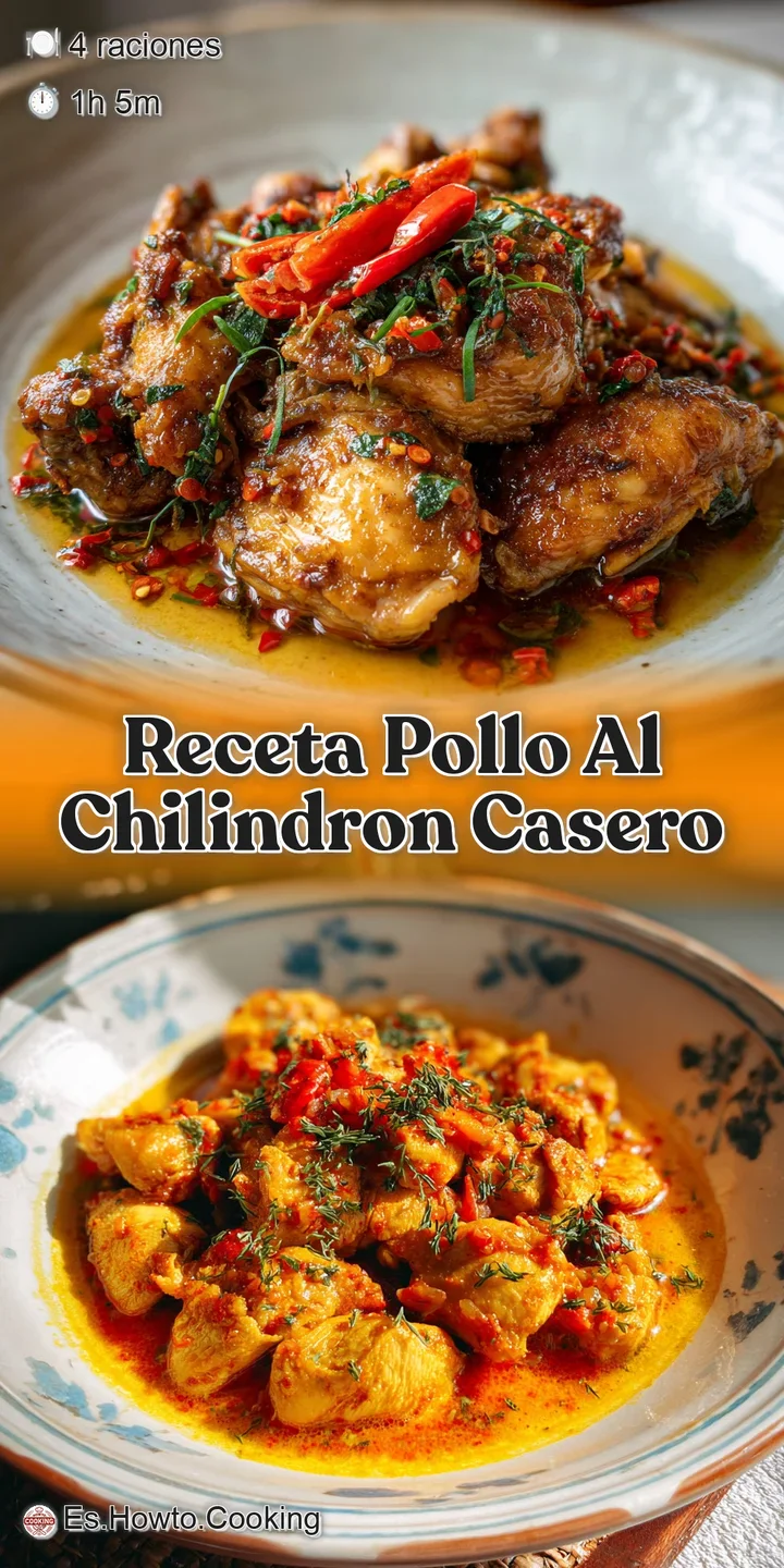 Close-up of juicy chicken bathed in a thick, glistening red sauce, punctuated by bright green herbs. Inviting and bursting...