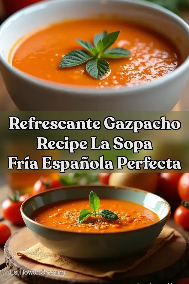 Refrescante Gazpacho Recipe La Sopa Fr&iacute;a Espa&ntilde;ola Perfecta