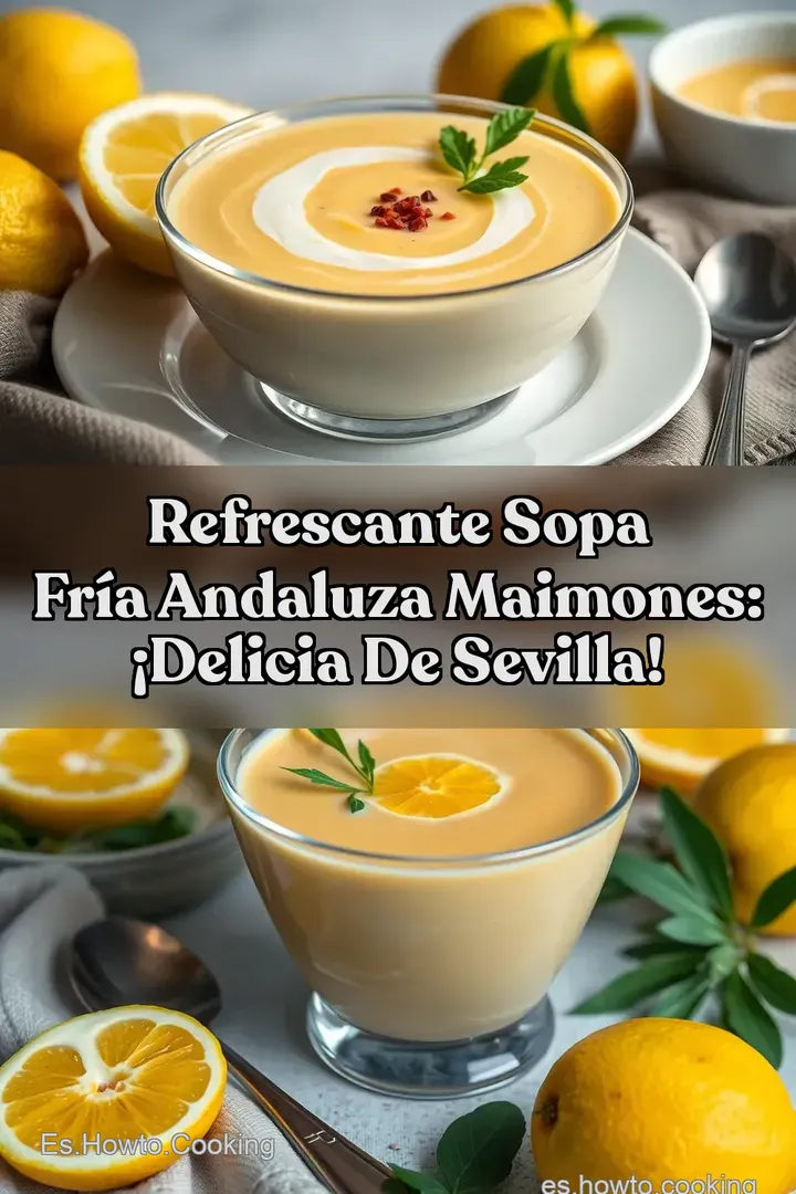 Refrescante Sopa Fr&iacute;a Andaluza Maimones: &iexcl;Delicia de Sevilla!