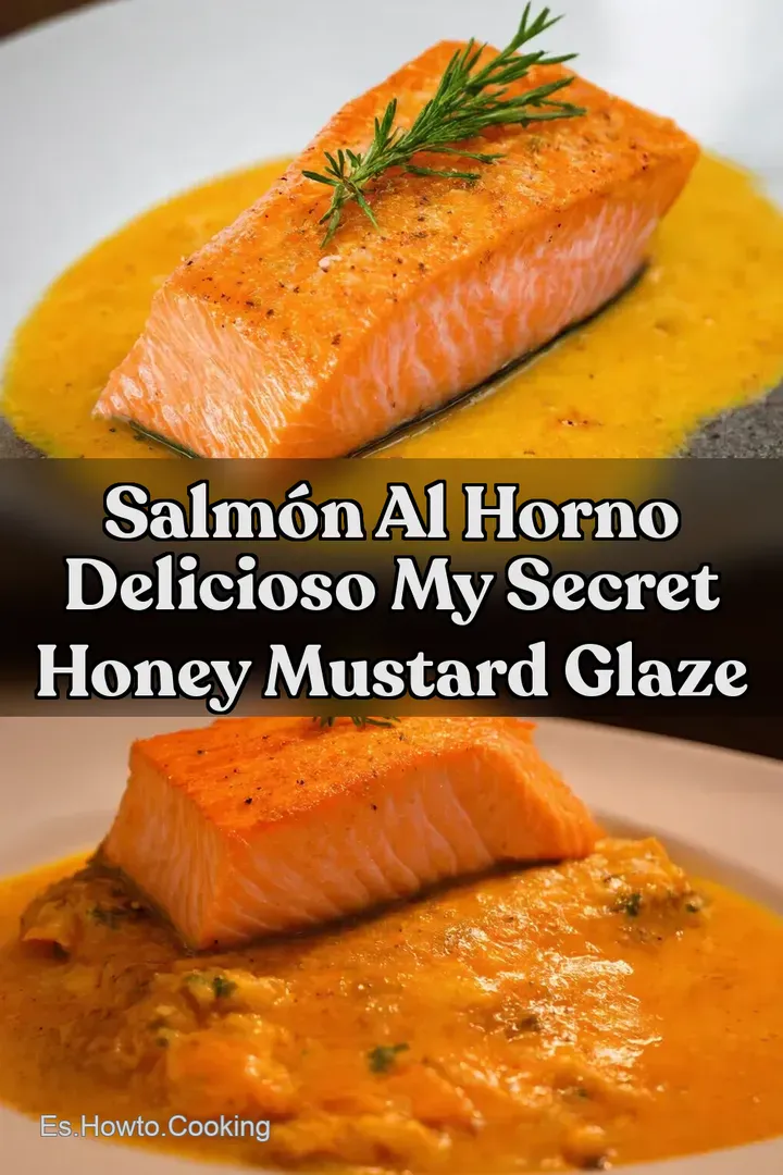 Salm&oacute;n al Horno Delicioso My Secret Honey Mustard Glaze