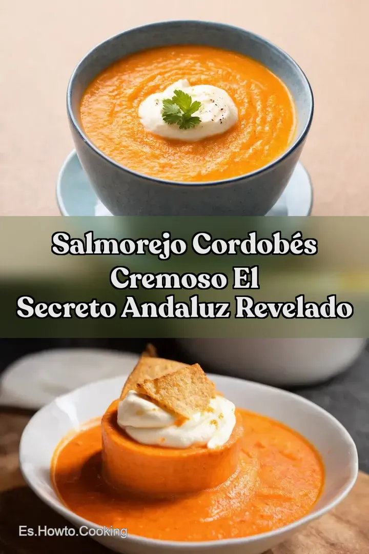 Salmorejo Cordob&eacute;s Cremoso El Secreto Andaluz Revelado