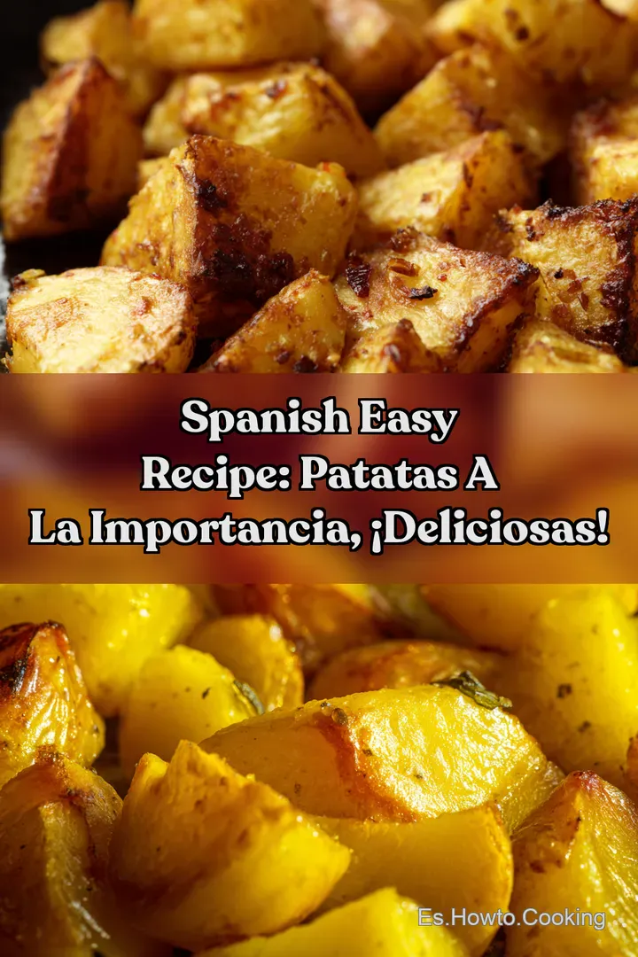 Spanish Easy Recipe: Patatas a la Importancia &iexcl;Deliciosas!