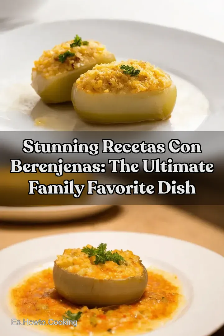 Stunning Recetas con Berenjenas: The Ultimate Family Favorite Dish
