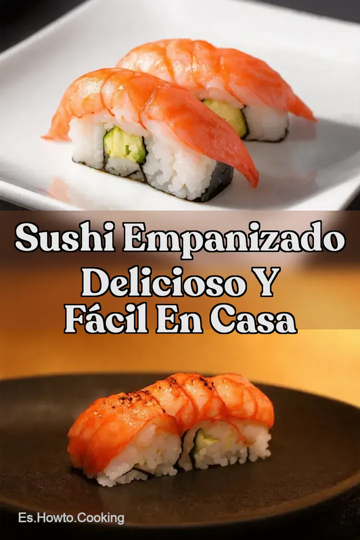 Sushi Empanizado Delicioso y F&aacute;cil en Casa