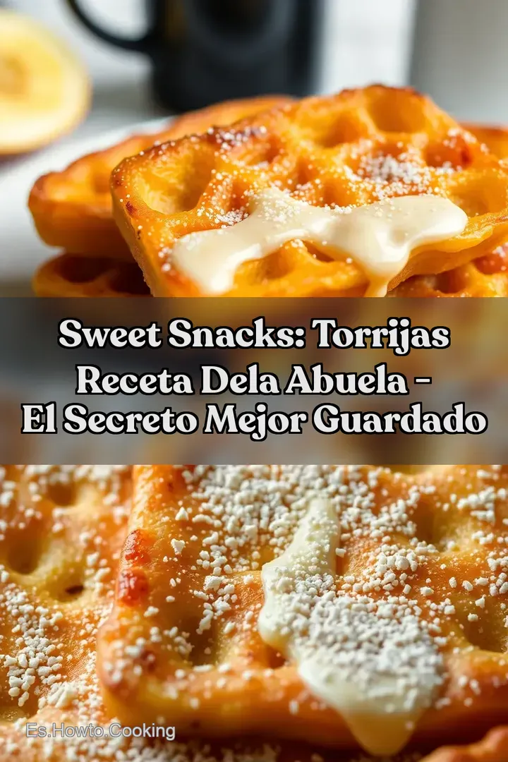 Sweet Snacks: Torrijas Receta Dela Abuela - El Secreto Mejor Guardado
