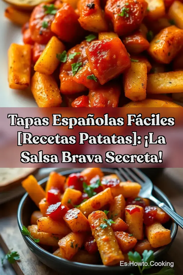 Tapas Espa&ntilde;olas F&aacute;ciles [recetas patatas]: &iexcl;La Salsa Brava Secreta!