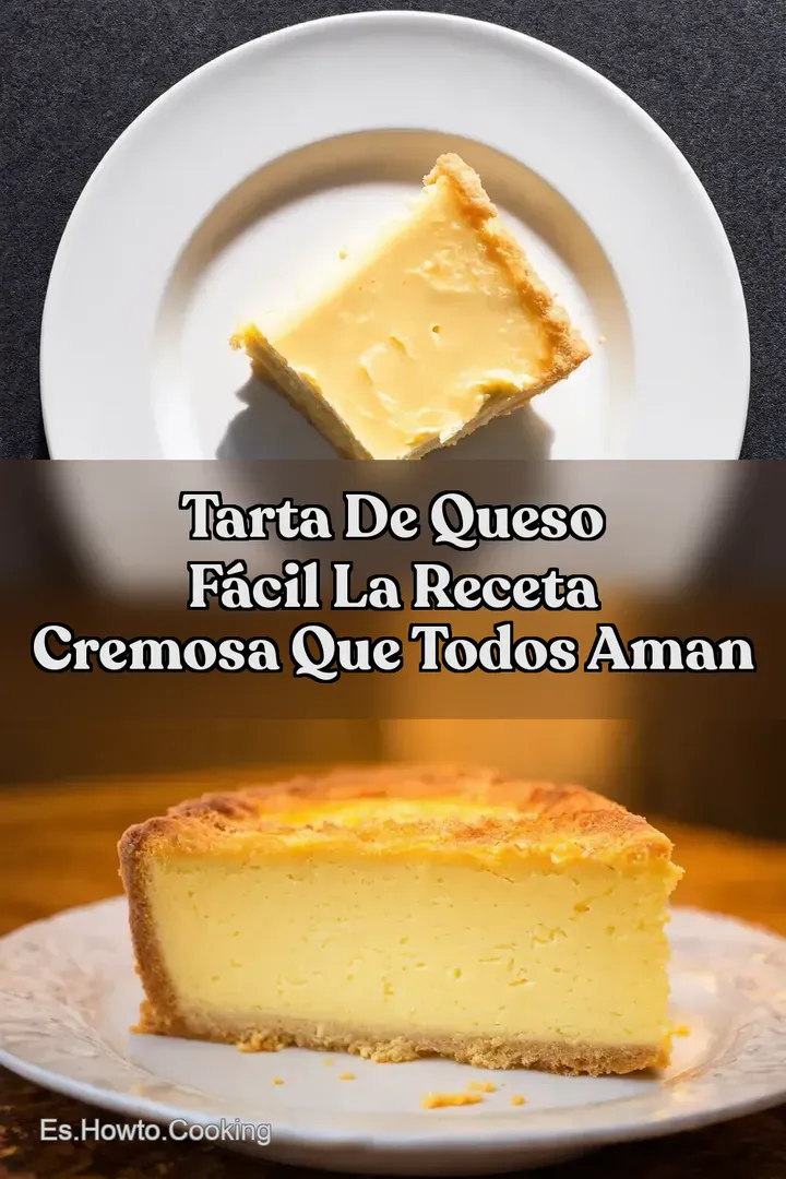 Tarta de Queso F&aacute;cil La Receta Cremosa que Todos Aman