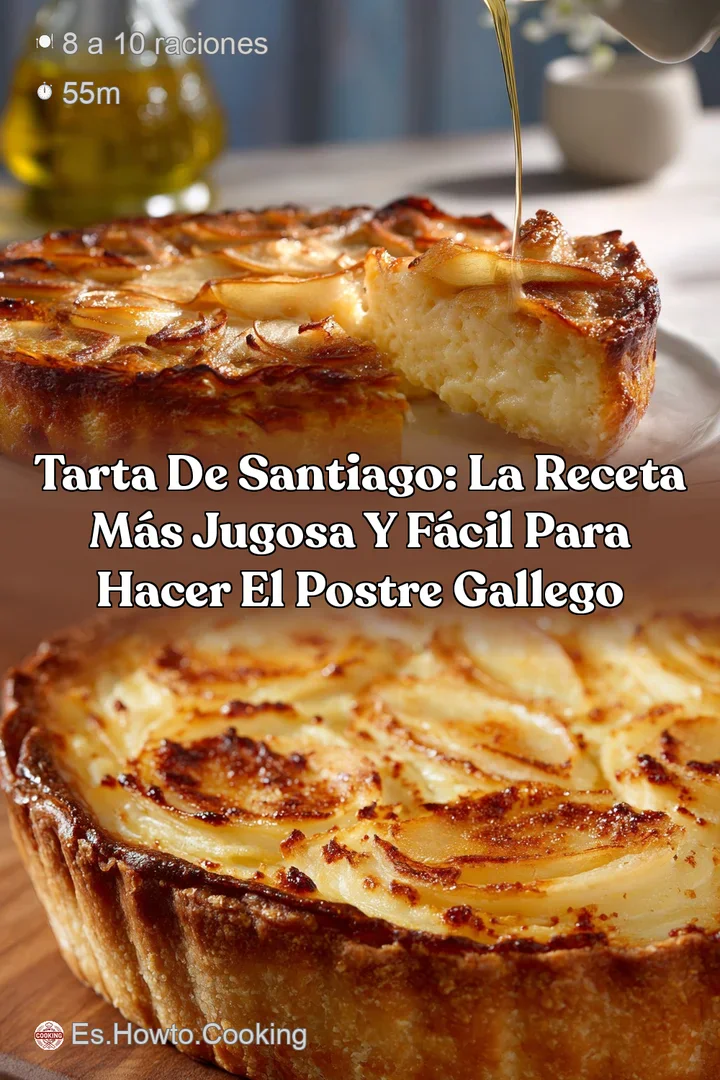 Tarta de Santiago: La receta m&aacute;s jugosa y f&aacute;cil para hacer el postre gallego