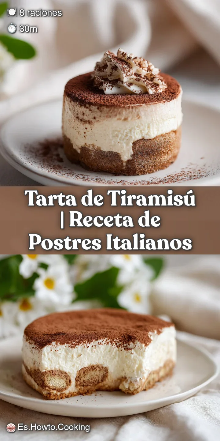 Close-up of a rich tiramisu slice with airy mascarpone cream, dark cocoa dusting, and soaked ladyfinger texture.