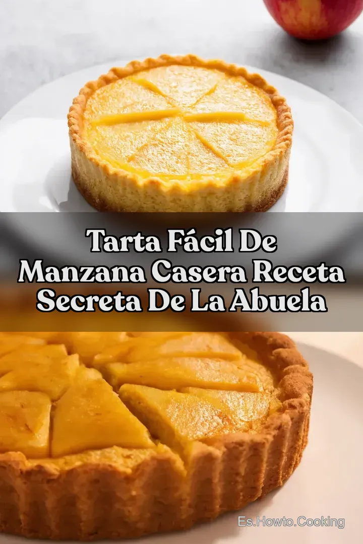 Tarta F&aacute;cil de Manzana Casera Receta Secreta de la Abuela