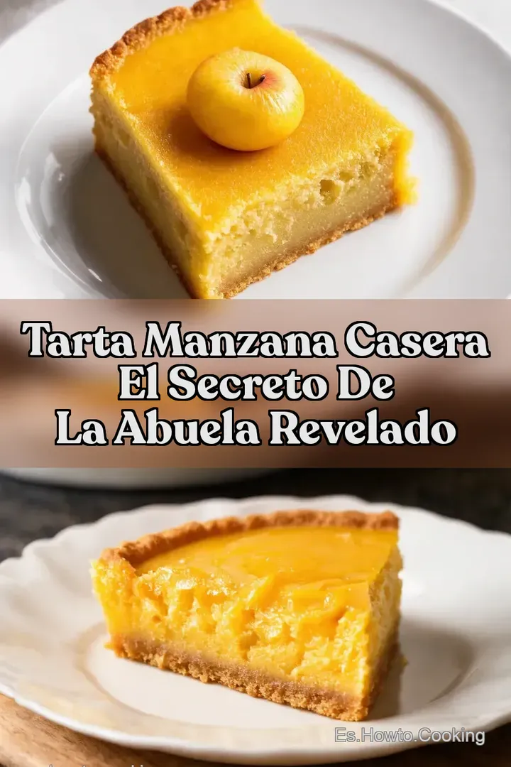 Tarta Manzana Casera El Secreto de la Abuela Revelado