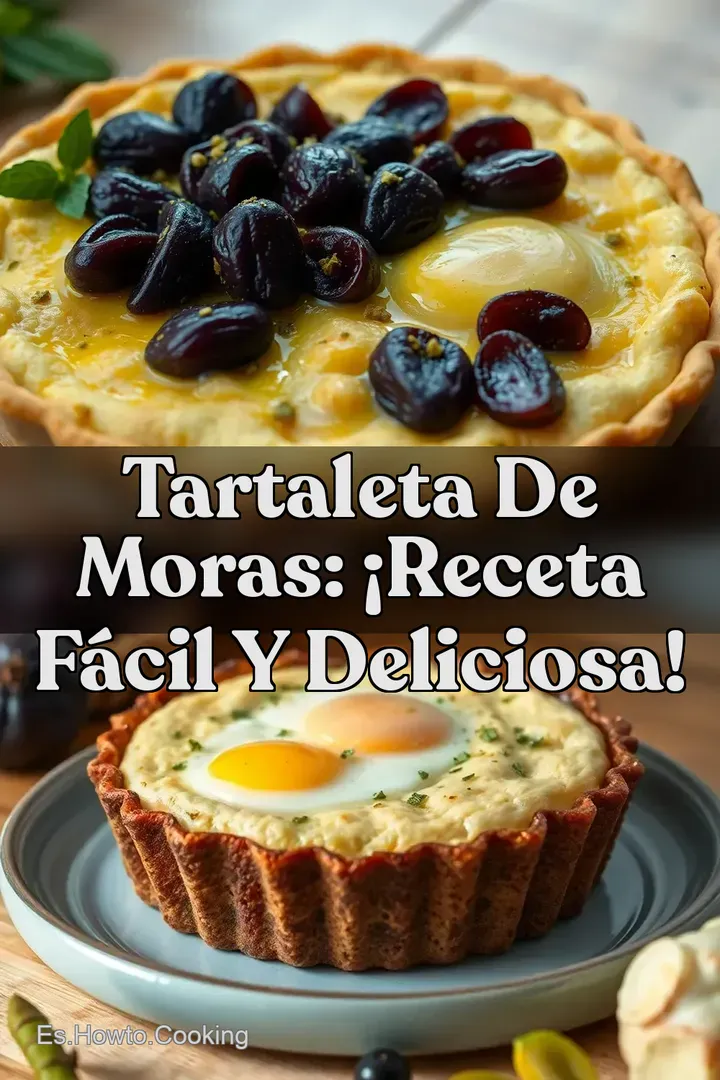 Tartaleta de Moras: &iexcl;Receta F&Aacute;CIL y Deliciosa!