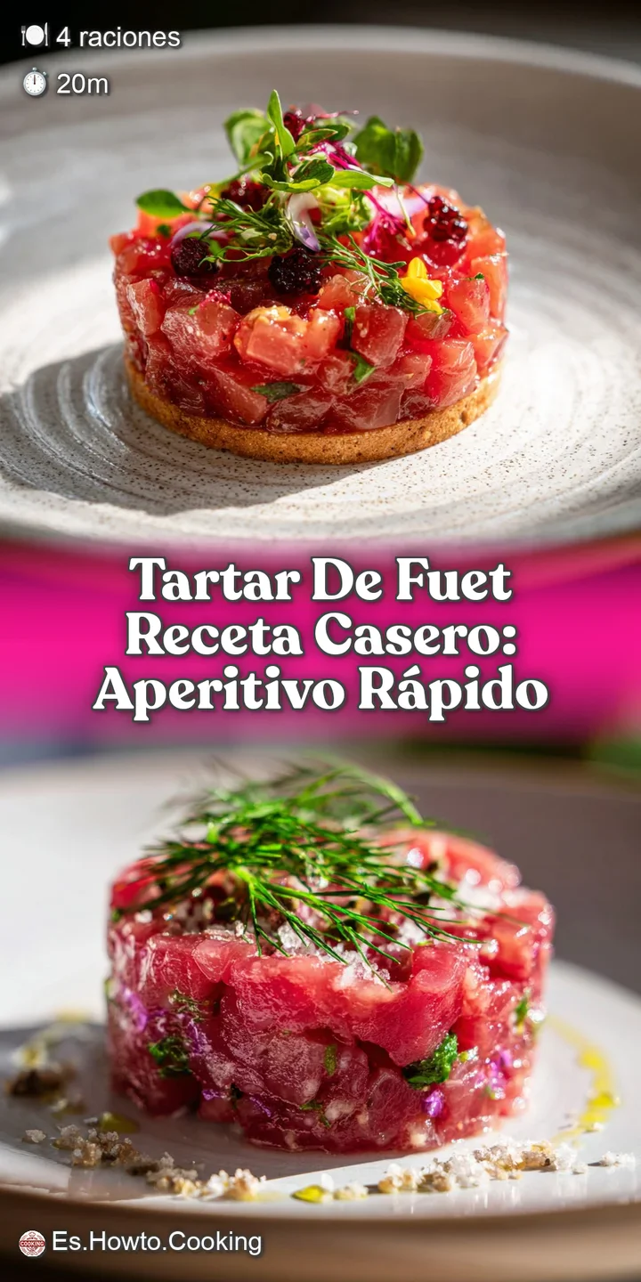 Close-up view of fuet tartare, highlighting the texture of the finely chopped meat and the colorful flecks of seasonings.