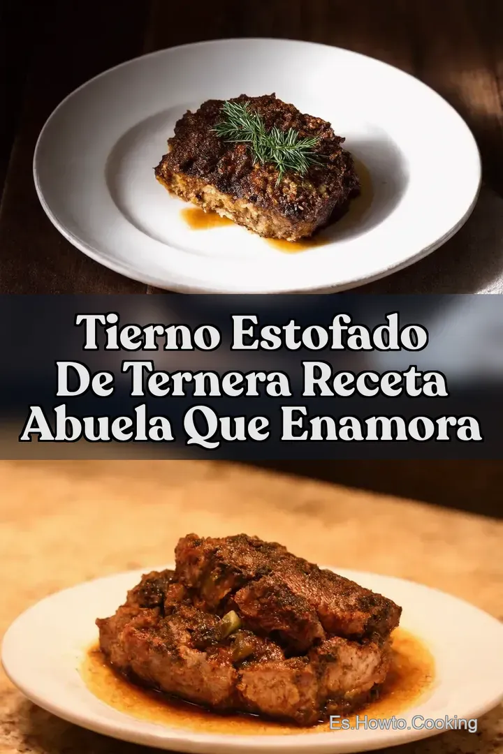 Tierno Estofado de Ternera Receta Abuela Que Enamora