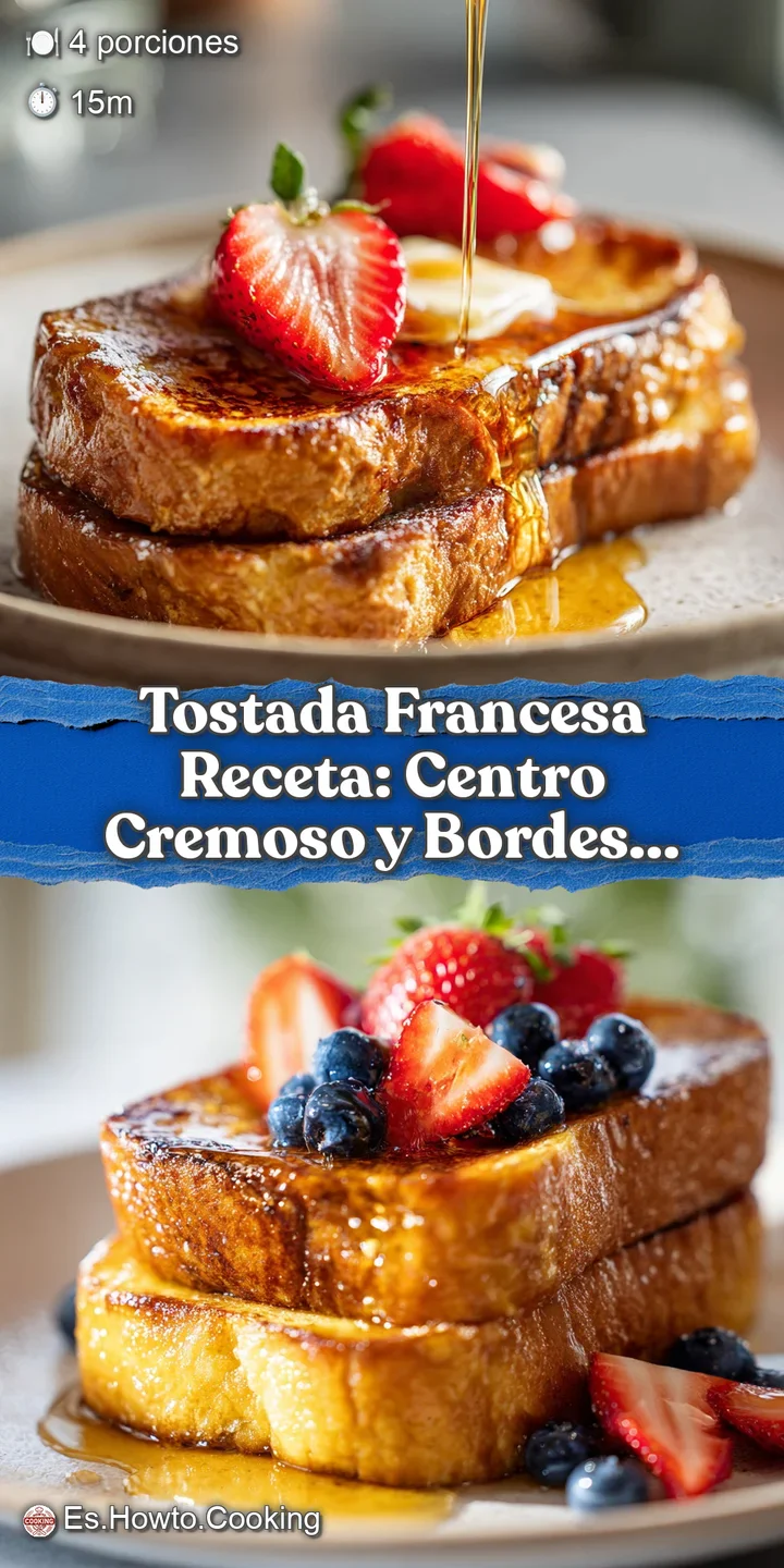 Close-up of a glistening French toast slice, highlighting the creamy center and slightly caramelized edges, oozing with sw...