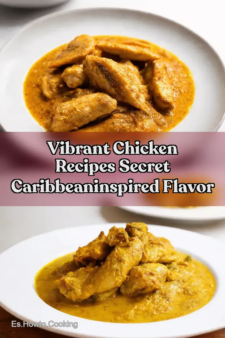 Vibrant Chicken Recipes Secret CaribbeanInspired Flavor