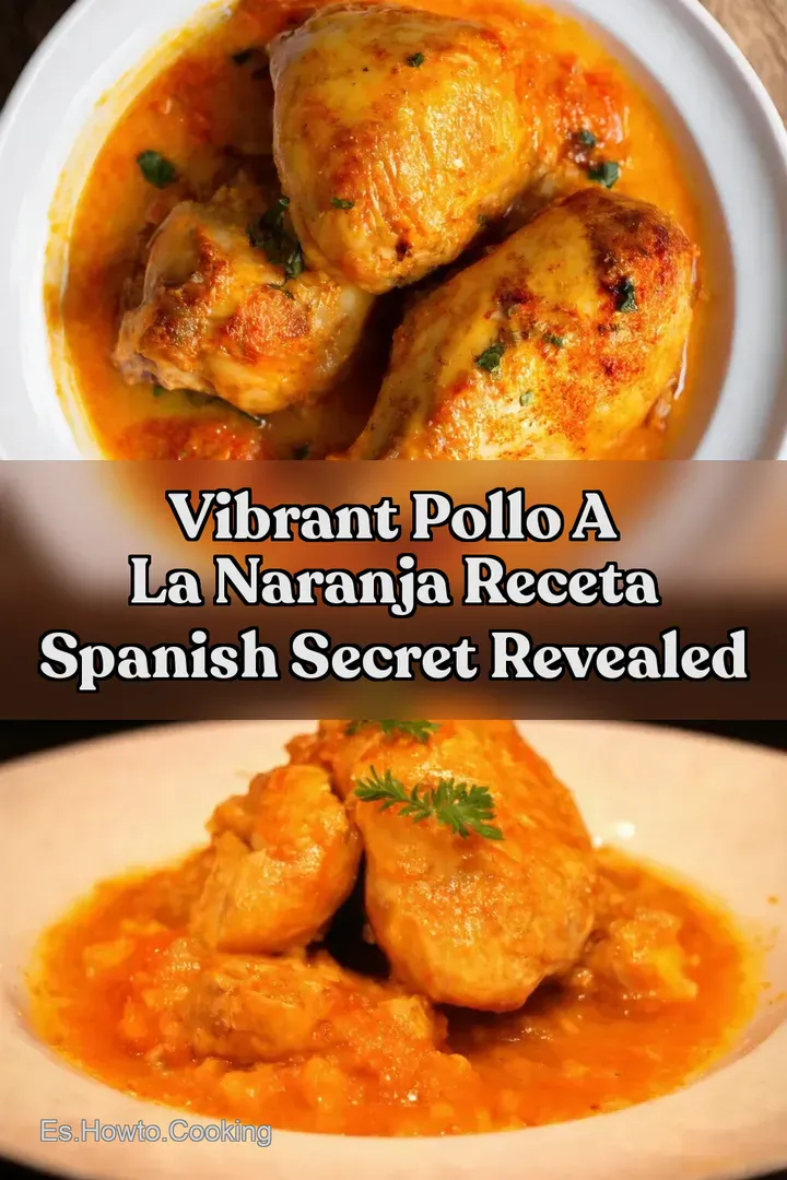 Vibrant Pollo a la Naranja Receta Spanish Secret Revealed
