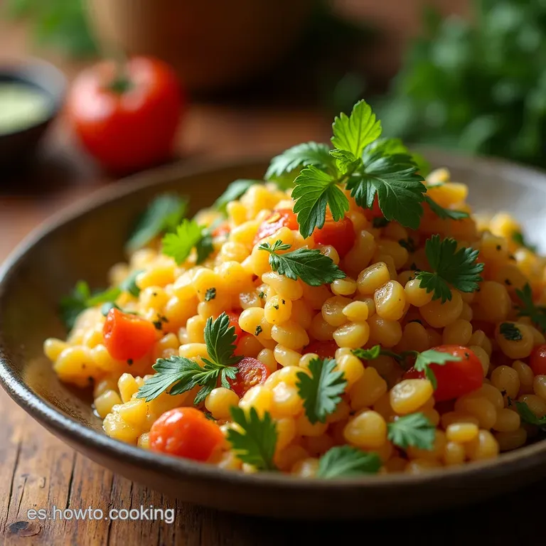 Ensalada Vibrante De Col Y Zanahoria Con Aderezo Agridulce Oriental Casero presentation