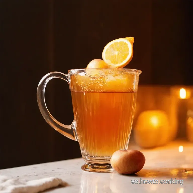 Agua De Almendra Cremosa Y Refrescante presentation