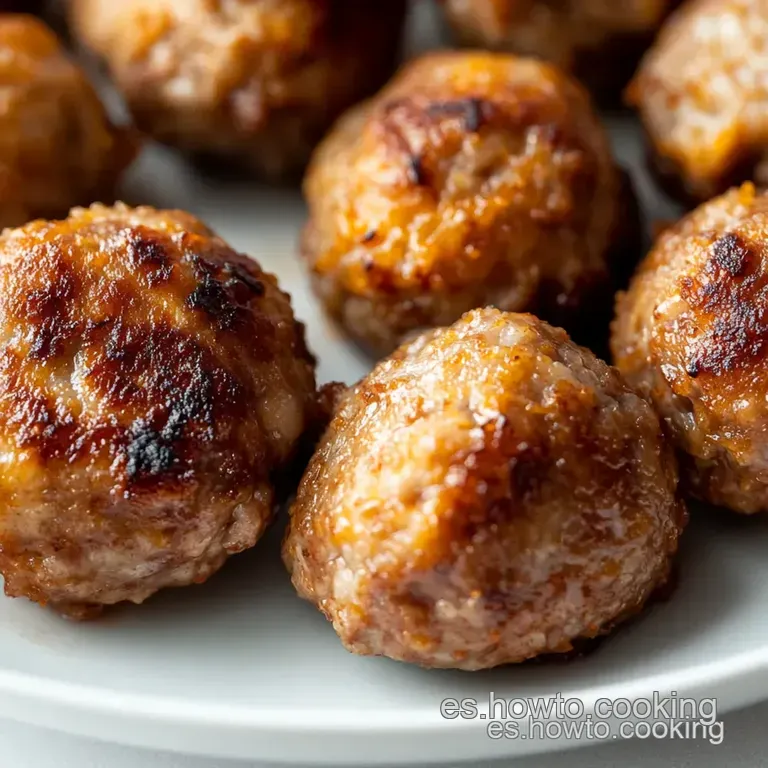 Alb&oacute;ndigas En Salsa De Tomate Casera Ahumada presentation