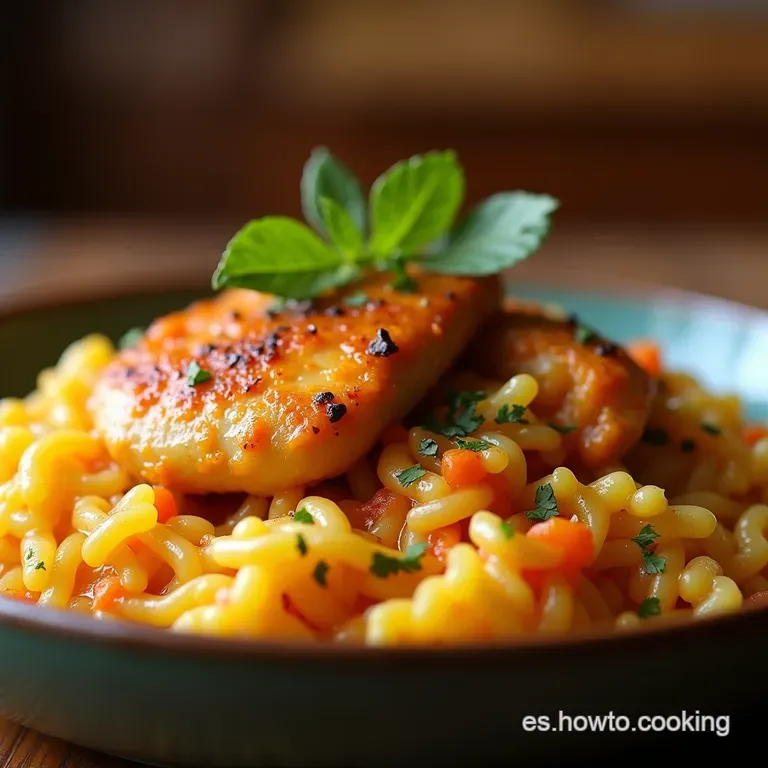 Arroz Caldoso Con Pollo El Guiso Meloso Que Sabe a Hogar presentation