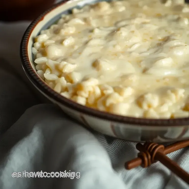 Arroz Con Leche Cremoso Al Estilo De Alma Obreg&oacute;n presentation