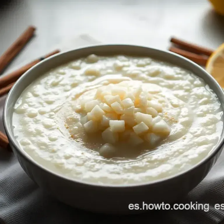 Arroz con Leche Cremoso al Estilo de Alma Obreg&oacute;n