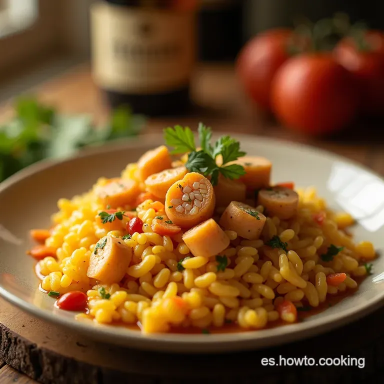 Arroz Meloso Con Conejo Y Romero El Aroma Inconfundible De Los Montes Malague&ntilde;os presentation