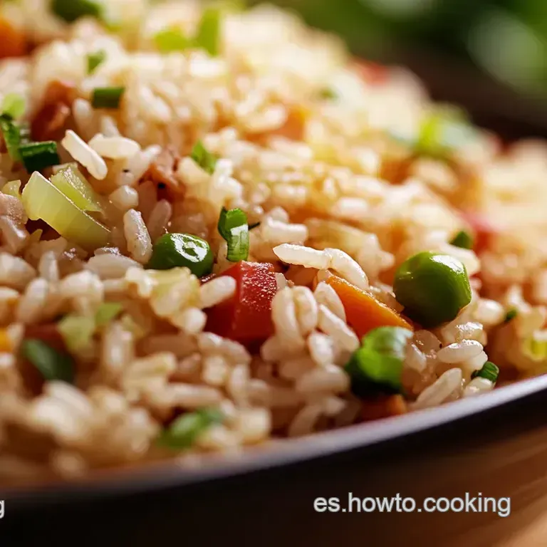 Arroz Tres Delicias: Receta F&aacute;cil y Sabrosa