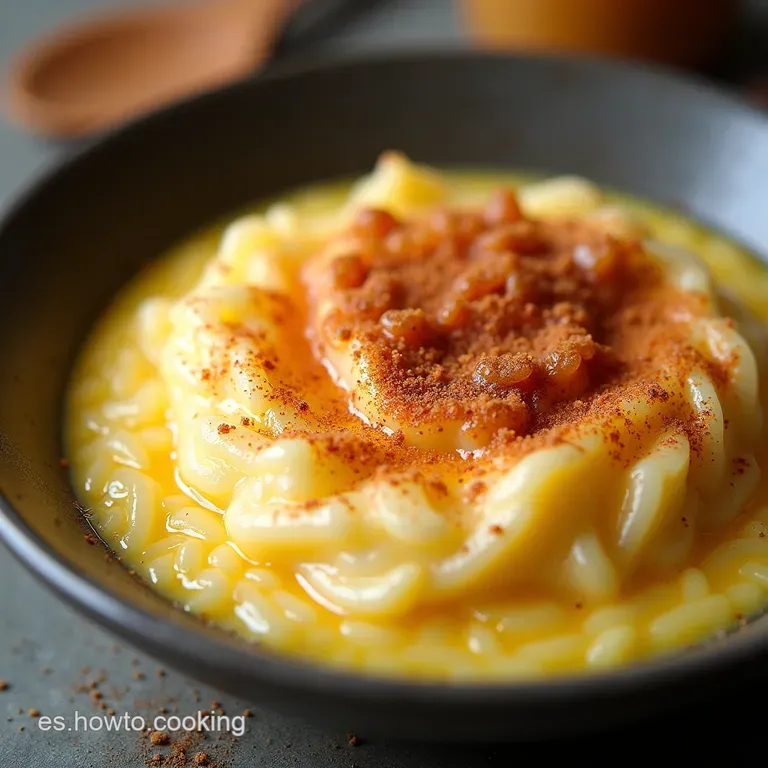 Arroz con Leche de la Abuela Renovado Cremoso y Especiado con Zanahoria Caramelizada