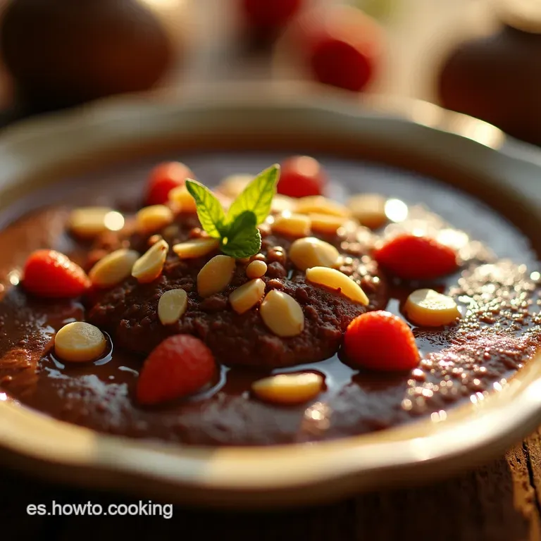 Atole De Chocolate Con Nuez El Abrazo Calientito De Abuela presentation