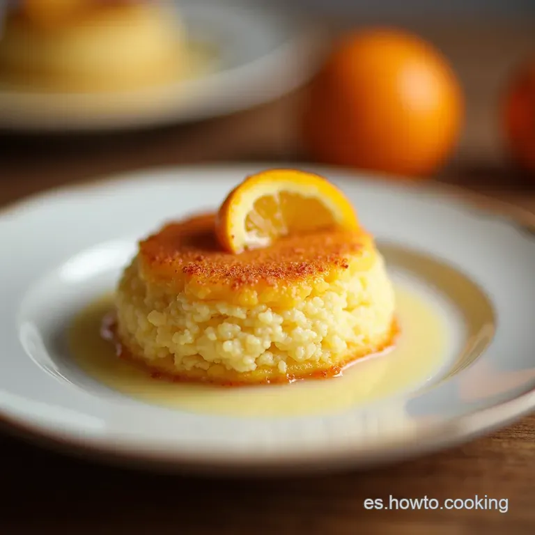 Atole de Galleta con Naranja