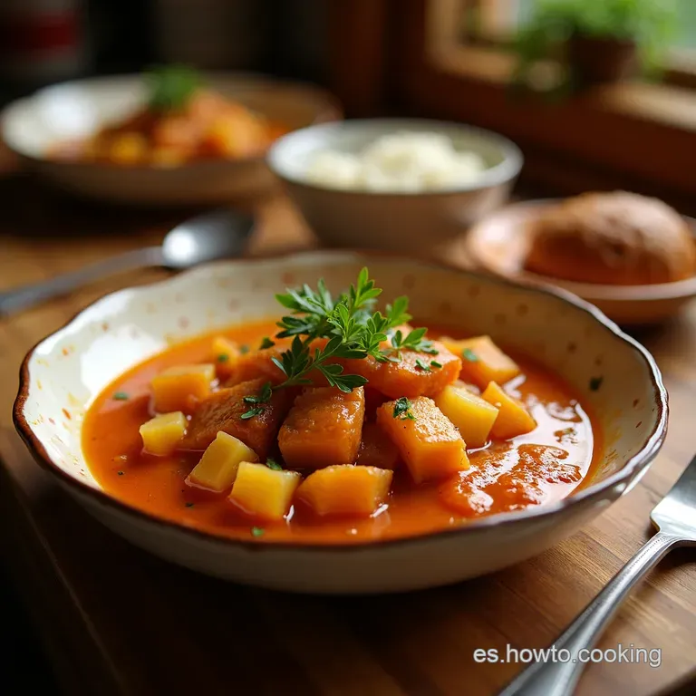 At&uacute;n Encebollado De La Abuela presentation