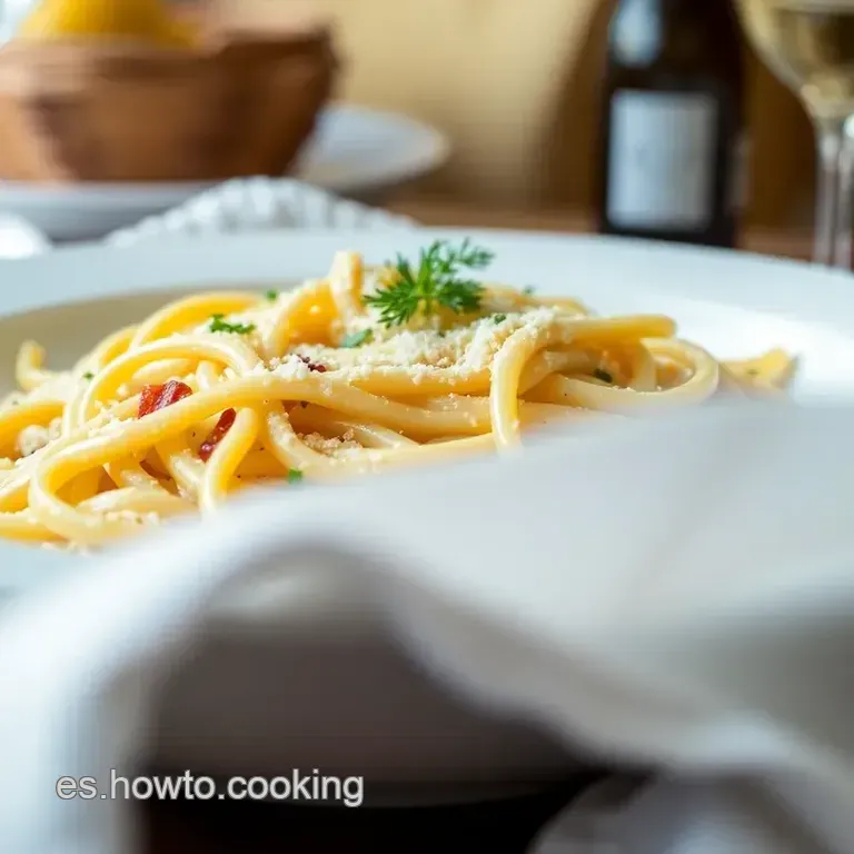 Aut&eacute;ntica Pasta a La Carbonara: Un Viaje a Roma Con Cada Bocado presentation