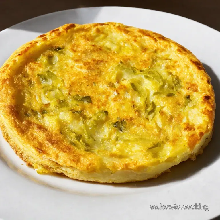 Aut&eacute;ntica Tortilla de Patatas con Cebolla al Estilo de la Abuela