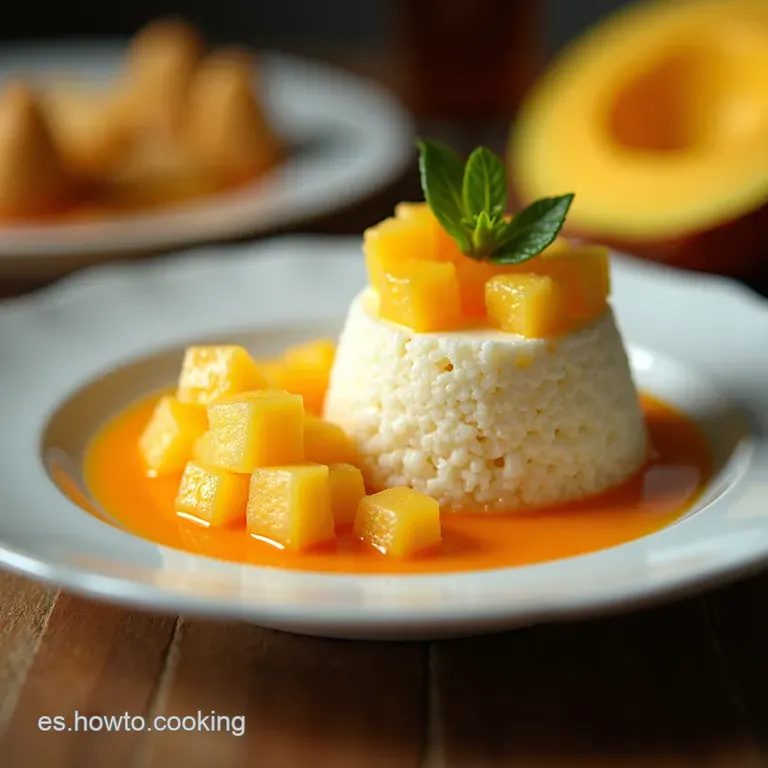 Bienmesabe de Coco Delicia Tropical Hecha en Casa