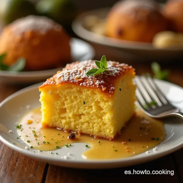 Bizcocho De Calabac&iacute;n Dulce Y Esponjoso presentation