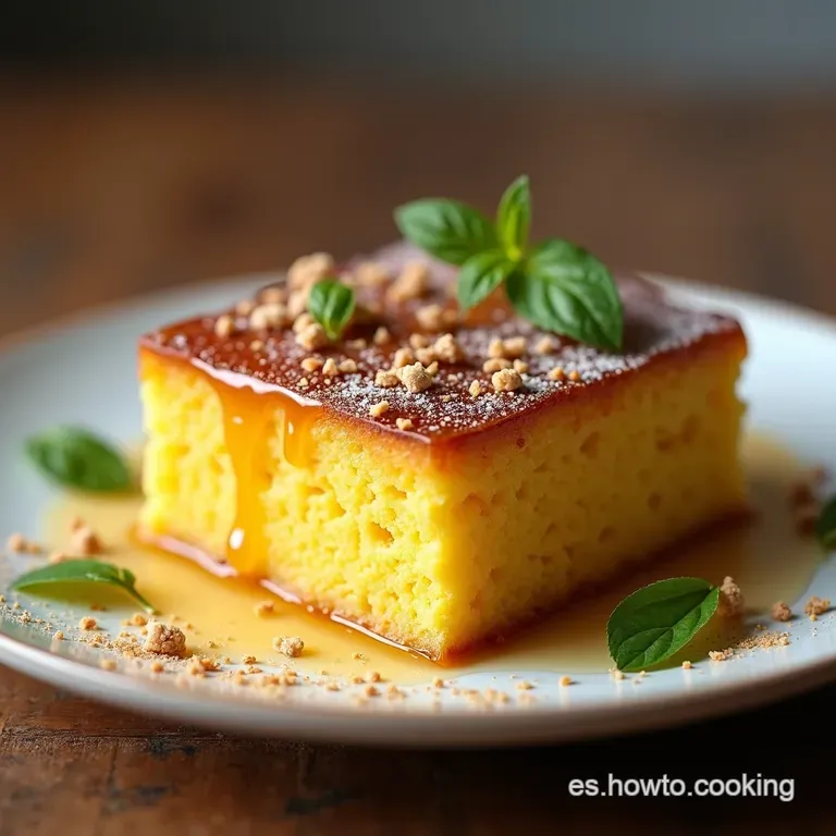 Bizcocho de Calabac&iacute;n Dulce y Esponjoso