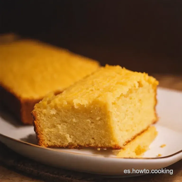 Bizcocho De Pl&aacute;tano Cl&aacute;sico presentation