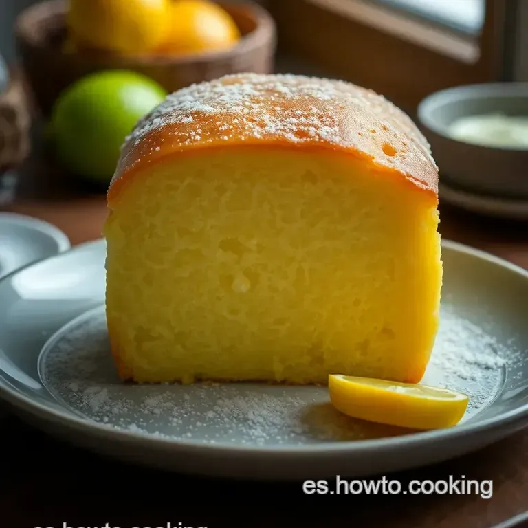 Bizcocho Enrollado De Lim&oacute;n Al Estilo De Alma Obreg&oacute;n presentation