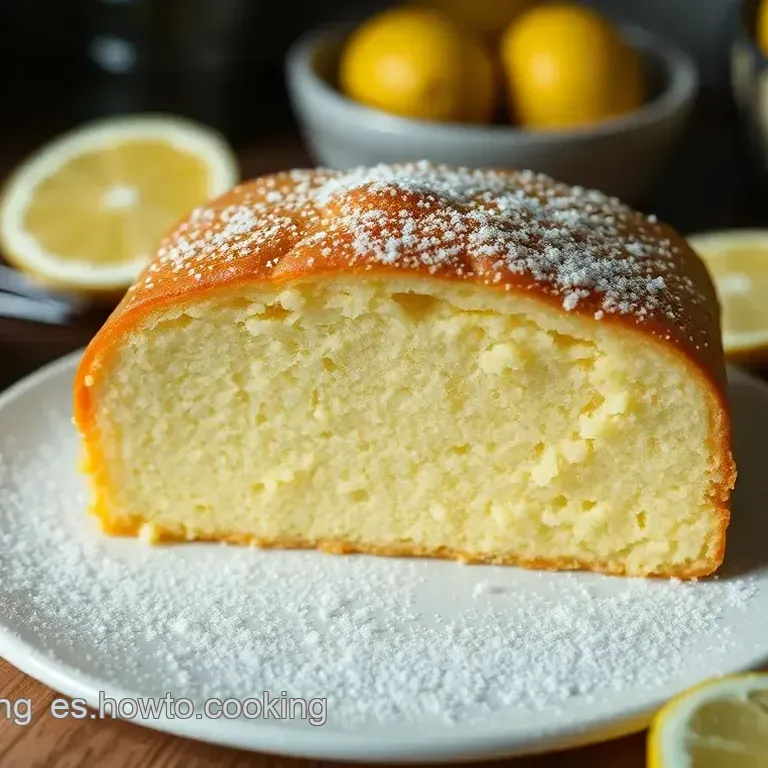 Bizcocho Enrollado de Lim&oacute;n al Estilo de Alma Obreg&oacute;n