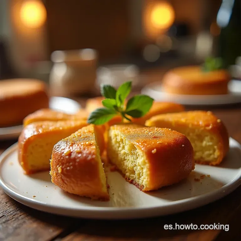 Bizcocho M&aacute;gico Esponjoso En Freidora De Aire La Merienda Lista En Un Pisp&aacute;s presentation