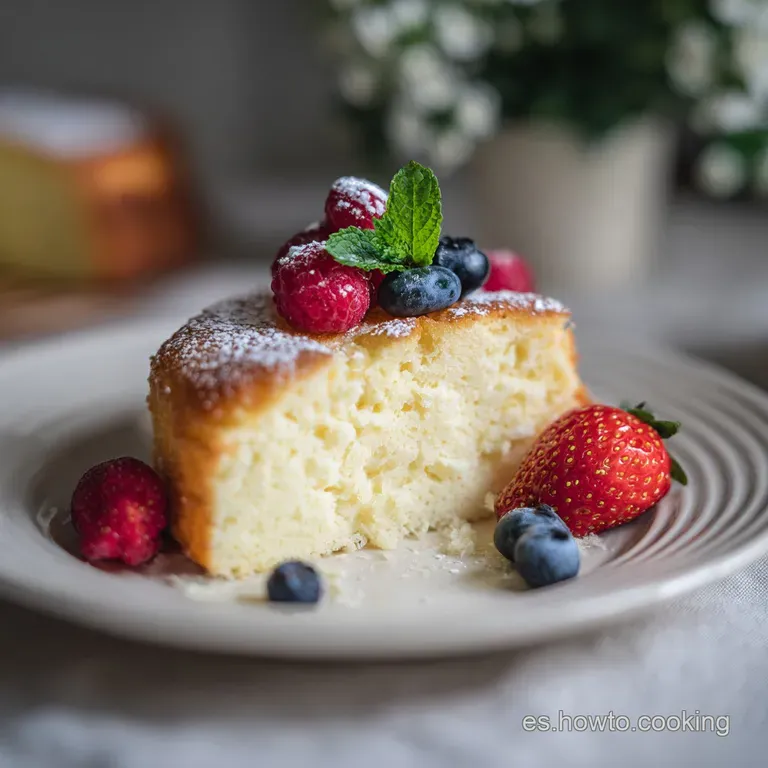 Receta Bizcocho Yogur Esponjoso y C&iacute;trico