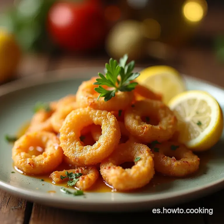 Boquerones Fritos Al Lim&oacute;n La Tapa Crujiente Andaluza presentation