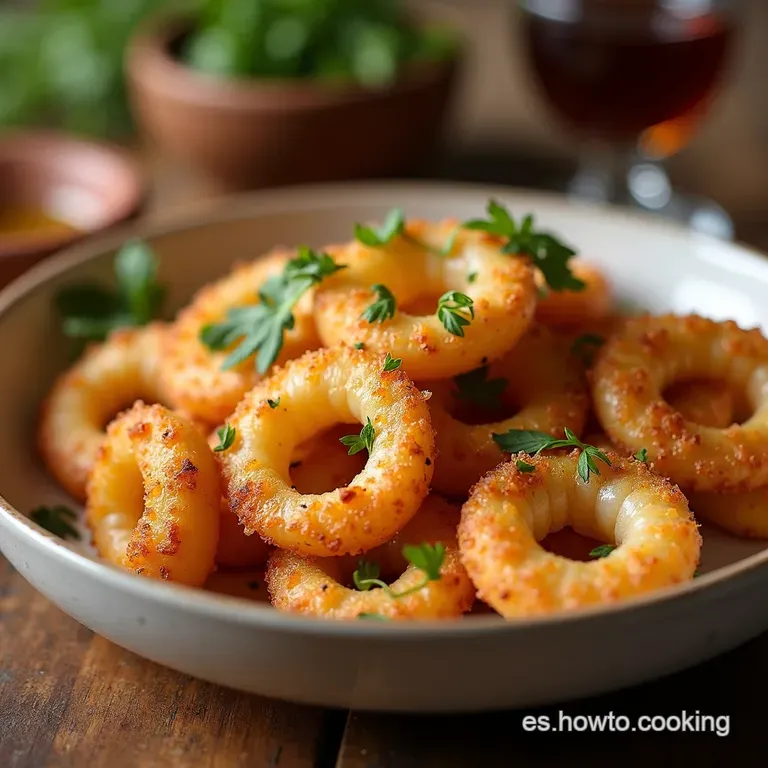 Boquerones Fritos Andaluces El Crujido De Chiringuito presentation