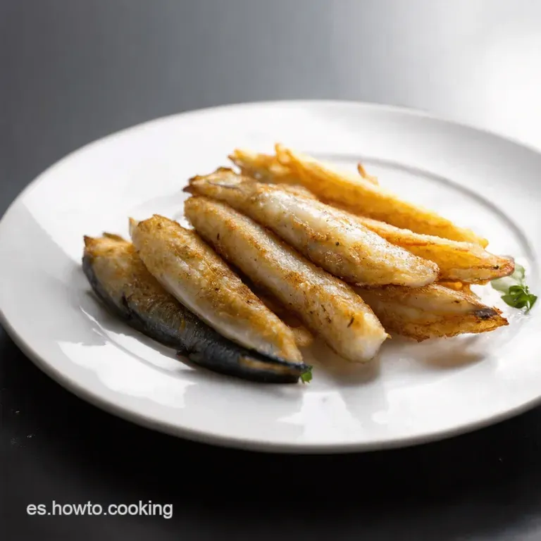 Boquerones Fritos Crujientes con Alioli de Ajo Negro