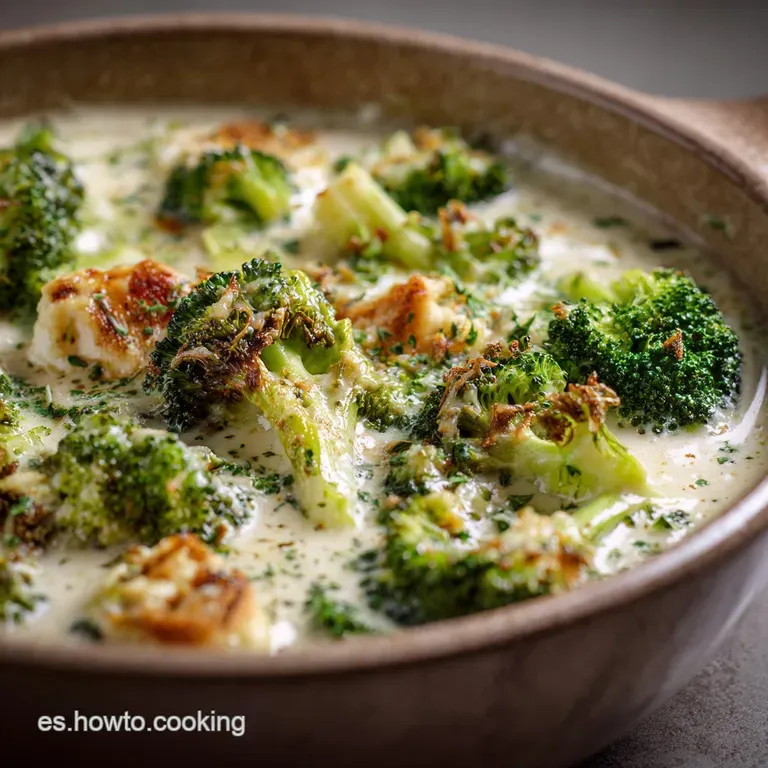 Br&oacute;coli a la Crema: La guarnici&oacute;n cremosa r&aacute;pida y llena de sabor
